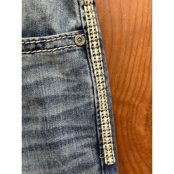 Buckle Men's Straight Jeans - Blue - Picture 2 of 13